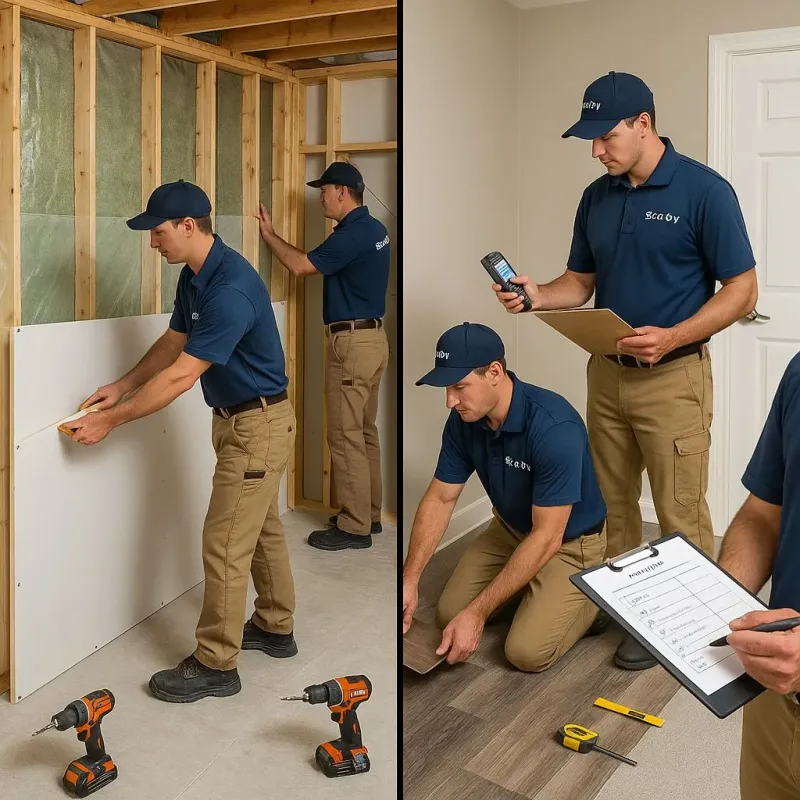 Repairs and Reconstruction process in Breckinridge Center, KY