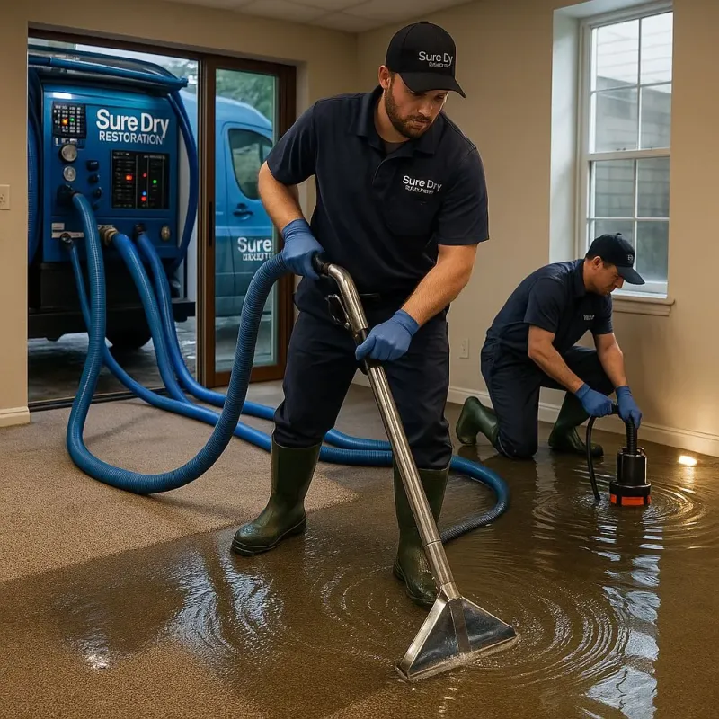 Water Extraction and Removal process in Breckinridge Center, KY